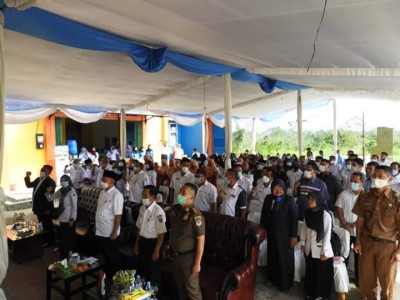 Pengukuhan Forum Bursa Kerja Khusus se SMK Kota Pagar Alam dan Penanda Tanganan MoU dengan DuDi 