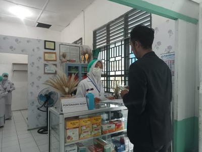 Ujian kompetensi keahlian jurusan farmasi tahun ajaran 2022/2023