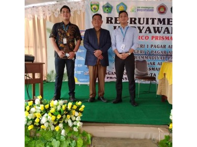 Recruitmen PT. INDOMARCO PRISMATAMA bertempat di SMK Negeri 2 Pagar Alam 
