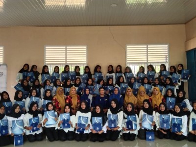 Kegiatan Beauty Class Siswi SMK Negeri 2 Pagar alam dengan INEZ
