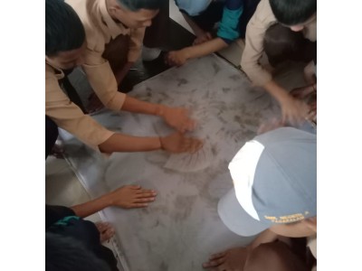 PELATIHAN BATIK ECOPRINT SMK NEGERI 2 PAGAR ALAM 